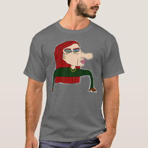 T-shirt Reine des perruques