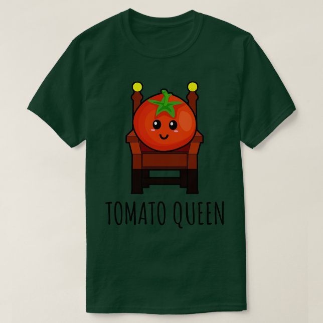 T-shirt Reine des tomates (Design devant)