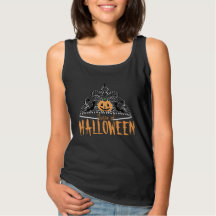 Reine d'Halloween - Tank Black