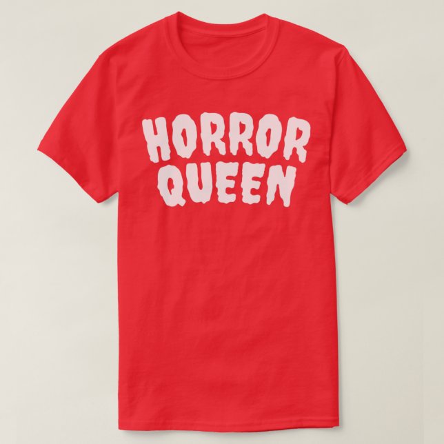T-shirt Reine d'horreur (Design devant)