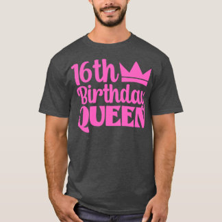 T-shirt reine du 16e anniversaire