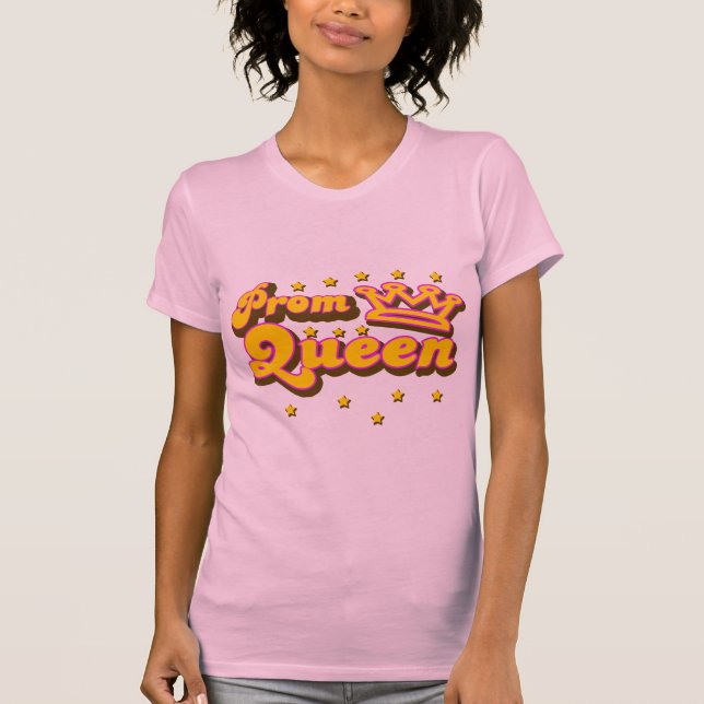 T-shirt Reine du bal de promo (Devant)