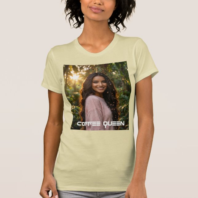 T-SHIRT REINE DU CAFÉ (Devant)