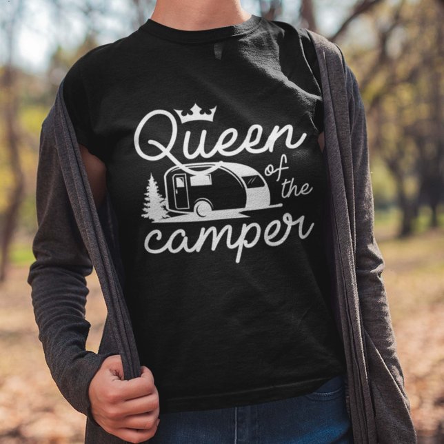 T-shirt Reine Du Camper (Queen of the camper shirt)