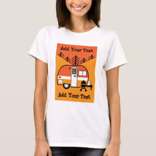 T-shirt Reine du Camper - Camping drôle RV