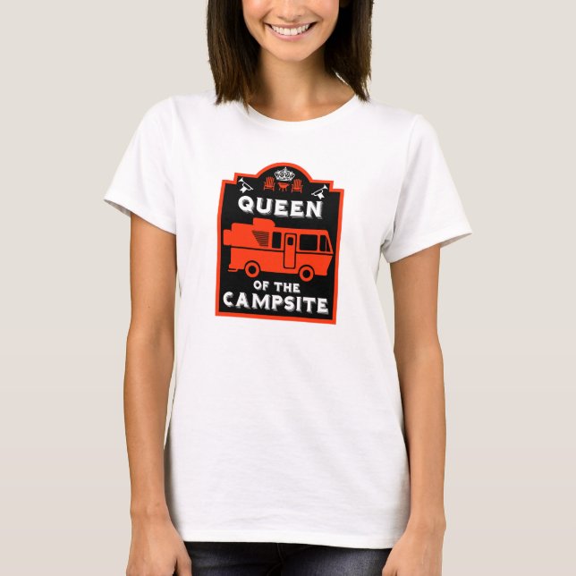 T-shirt Reine Du Camping (Devant)