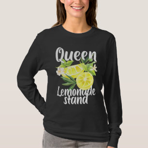 T-shirt Reine Du Citron Pressé Stand De Jus De Citron Agru