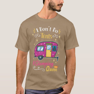 T-shirt Reine du glamping Grand-mère campeuse garçon