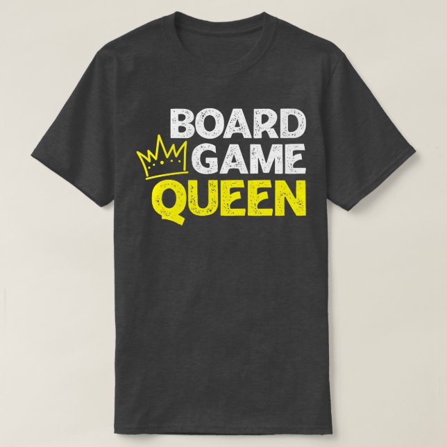 T-shirt Reine du jeu du conseil (Design devant)