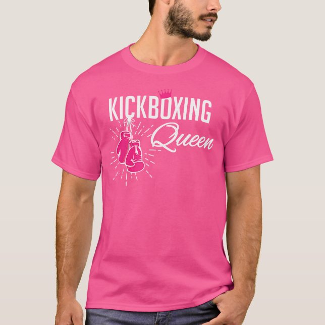 T-shirt Reine du Kickboxing (Devant)