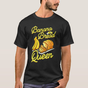 T-shirt Reine du pain de banane boulangère végane