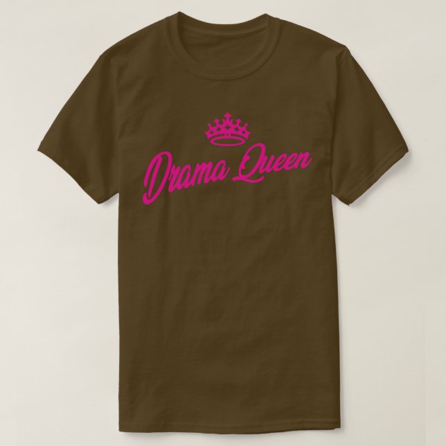 T-shirt Reine du théâtre (Design devant)
