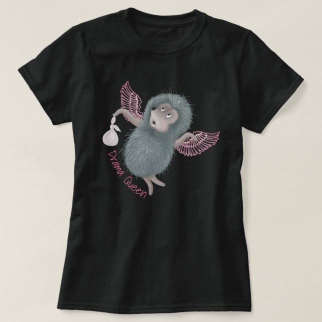 T-shirt Reine du théâtre (Design devant)