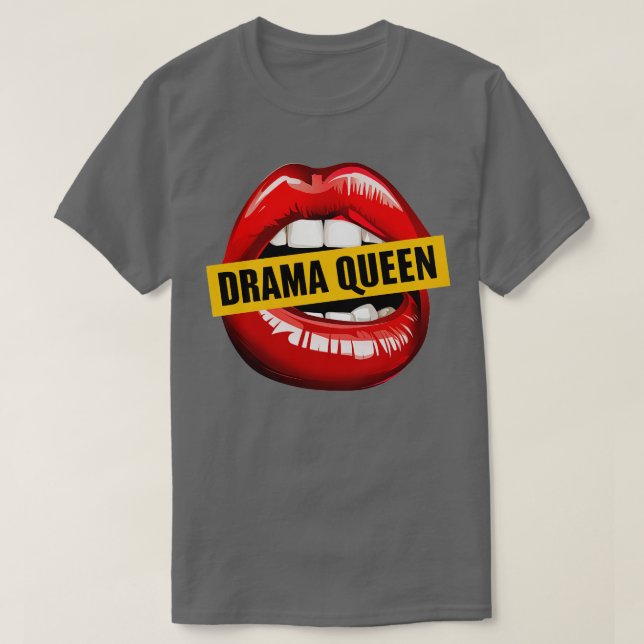 T-shirt Reine du théâtre (Design devant)