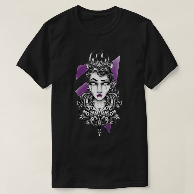 T-shirt reine du théâtre (Design devant)