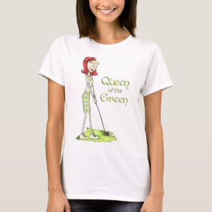 T-shirt Reine du vert
