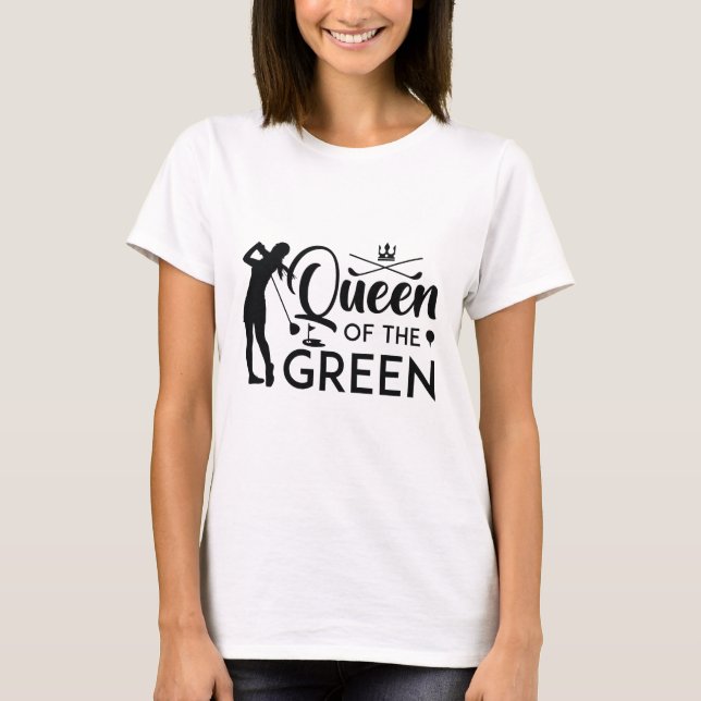 T-shirt Reine Du Vert (Devant)