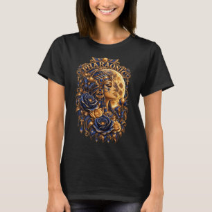 T-Shirt Reine Égyptienne Antique - Or Pharaonique