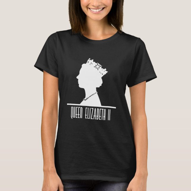 T-shirt Reine Elizabeth II (Devant)