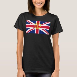 T-shirt Reine Elizabeth II Majesté de la Couronne britanni