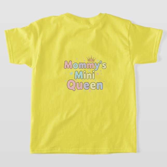 T-shirt Reine en jaune (Couchage Retour)