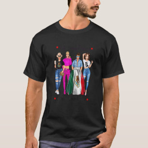 T-shirt Reine Mexicaine du zodiaque féminin Capricorne Vib