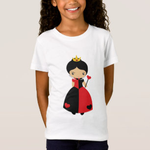 T-Shirt Reine mignonne de KRW des coeurs