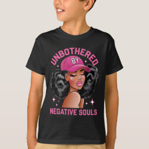 T-shirt Reine noire sy imperturbable Dames afro-américaine
