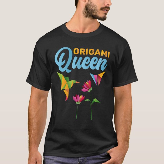 T-shirt Reine Origami (Devant)