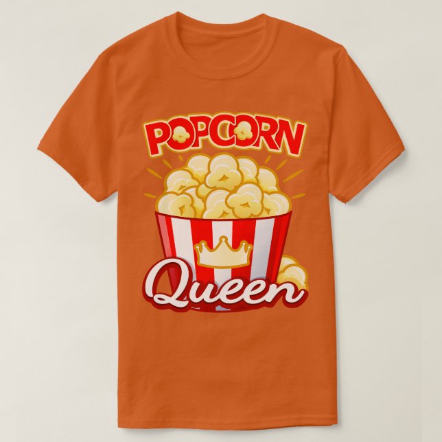 T-shirt Reine Popcorn (Design devant)