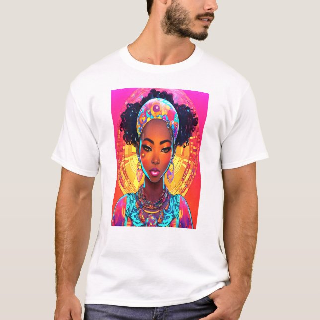 T-shirt Reine radieuse (Devant)