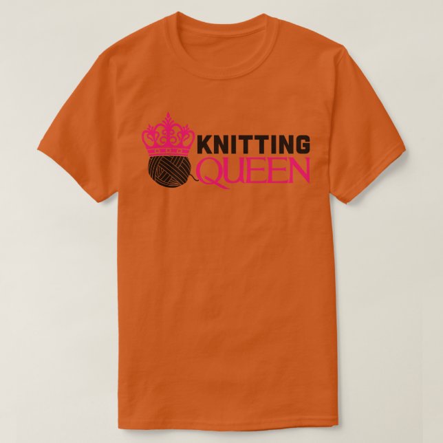 T-shirt Reine tricot (Design devant)