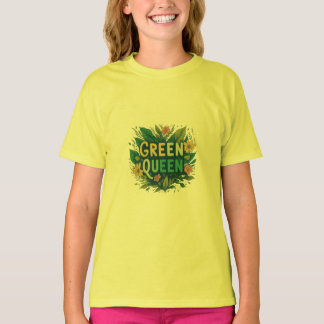 T-shirt Reine verte