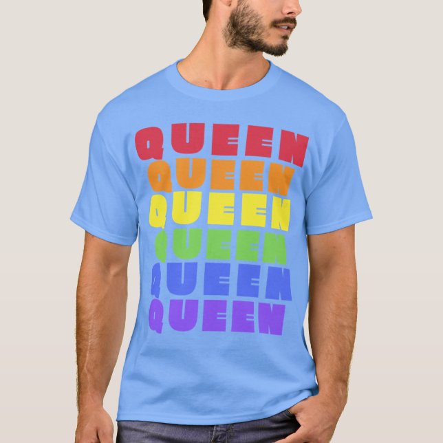 T-shirt Reine vintage (Devant)