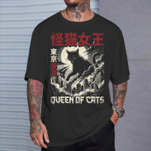 Reine Vintage des Chats Chat Monstre Noir Japon