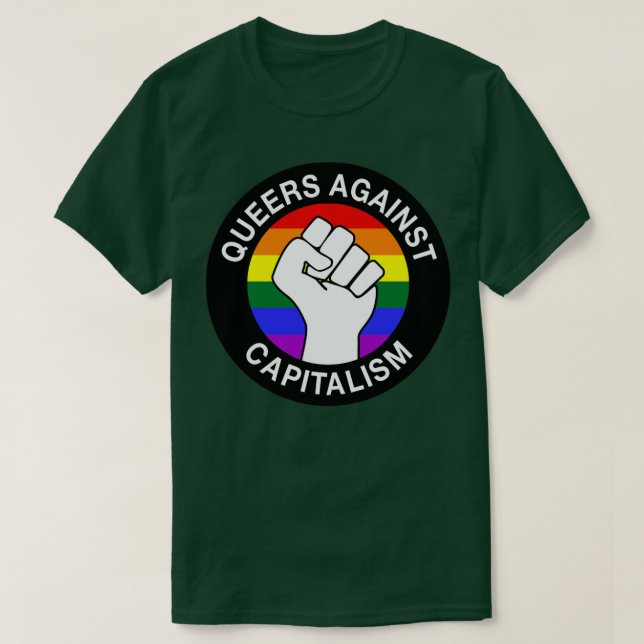T-shirt Reines contre le capitalisme1 (Design devant)