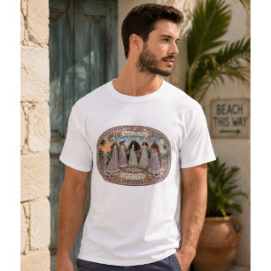 T-shirt Reines de l'Âme de l'Océan Art Inspiré de l'Océan