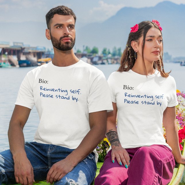 T-shirt Réinventer Soi-Même, S'Il Vous Plaît, Sarcastique (Créateur téléchargé)