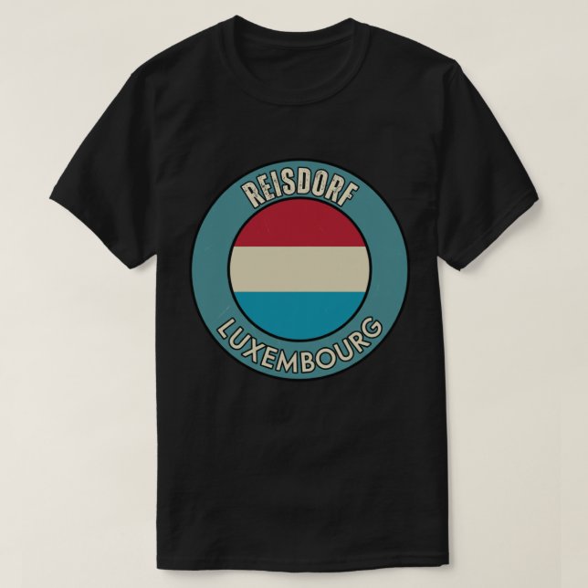 T-shirt Reisdorf, Luxembourg (Design devant)