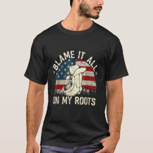T-shirt Rejetez Tout Sur Mes Racines Musique Country