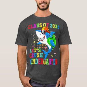 T-shirt Rejetons Le Requin De La Maternelle À La Classe Sc