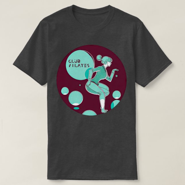 T-shirt Rejoignez le Fun avec Club Pilates 7 (Design devant)