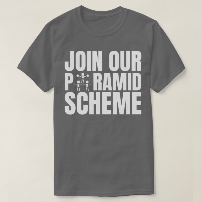 T-shirt Rejoignez Notre Régime Pyramidal (Design devant)