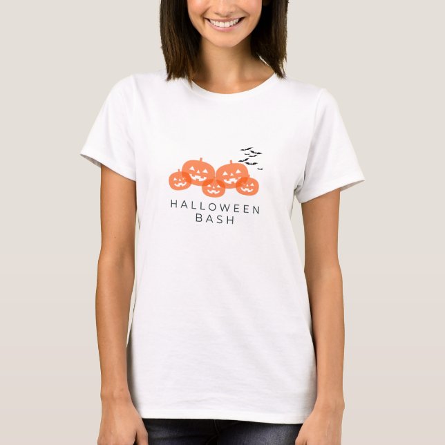 T-shirt Rejoignez-nous pour un Bassin d'Halloween Spooktac (Devant)