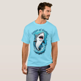 T-shirt Rejoignez-nous pour un requin mordant