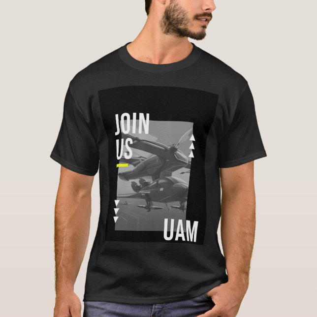 T-shirt Rejoignez-nous UAM pour Air Taxi AAM VTOL EVTOL (Devant)