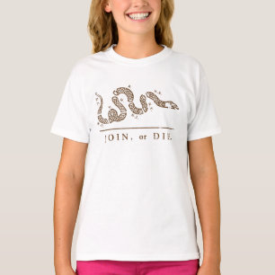 T-shirt Rejoindre ou mourir Libertarien