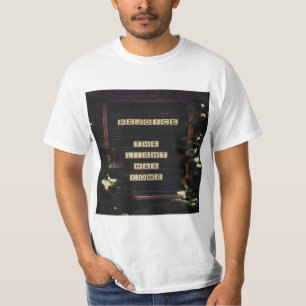 T-shirt Réjouissez-Vous De La Lumière Qui Est Venue D'Ésaï