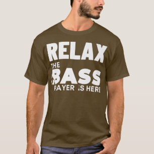 T-shirt Rela Le Lecteur Basse Est Ici BhelpBass Guitar100