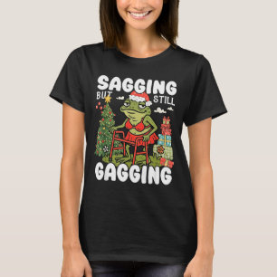 T-shirt Relâché Mais Toujours Drôle Mème Sarcastique Noël